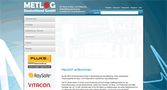 Desktop Screenshot of metlog-biomed.eu